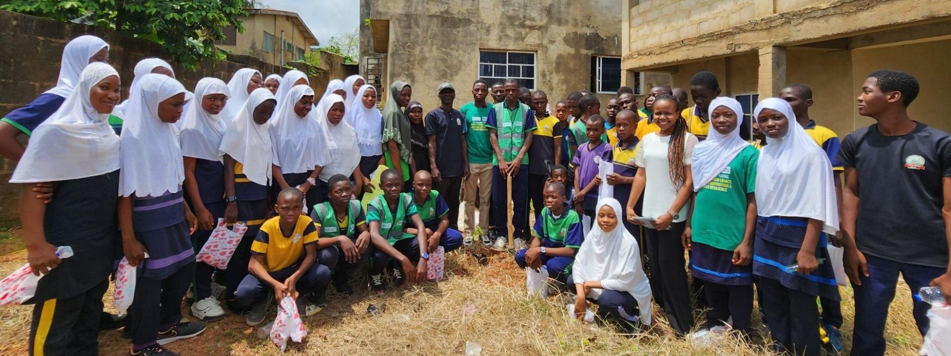 The teenagers restoring Nigeria’s green spaces